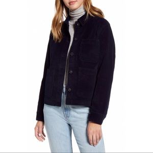 Everlane Midnight Blue Corduroy Chore Jacket